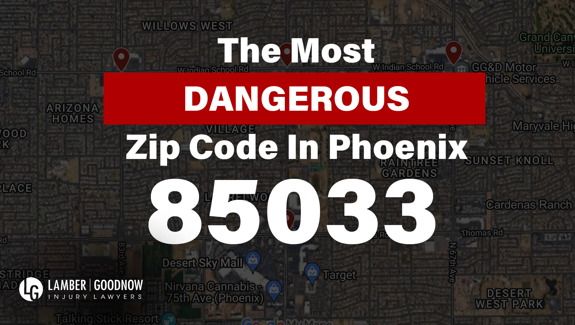 most dangerous zip in Phoenix